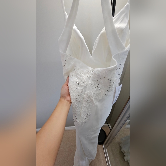 Azazie wedding dress size 6 - Picture 2 of 8